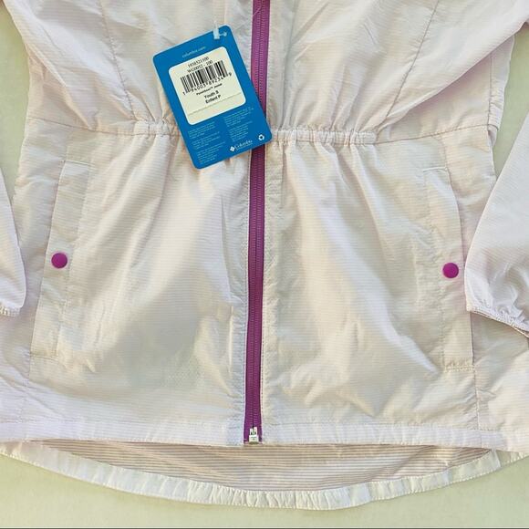 Columbia | Punchbowl Stripe Jacket Blossom S NWT - Picture 5 of 8